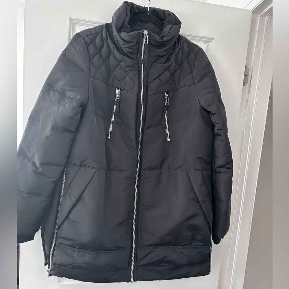 New ONLY Women's Down Filled Black Winter Jacket